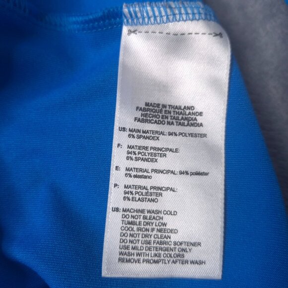 Adidas Mens Golf Shirt XL Long-Sleeve Quarter Zip Pullover Relaxed Fit Athletic - Picture 5 of 5